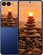 Samsung Galaxy Z Flip7 5G Smartphone with Galaxy AI (Blue Shadow, 12GB RAM, 256GB Storage), Ultra Sleek Design with 50MP High-Resolution Camera, Exynos 2500, Google Gemini