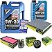 Produktbild QR-PARTS 69346858 Filter Set Inspektionspaket 6 Liter Liqui Moly Motoröl Longtime High Tech 5W-30 MANN-FILTER Innenraumfilter Kraftstofffilter Luftfilter Ölfilter