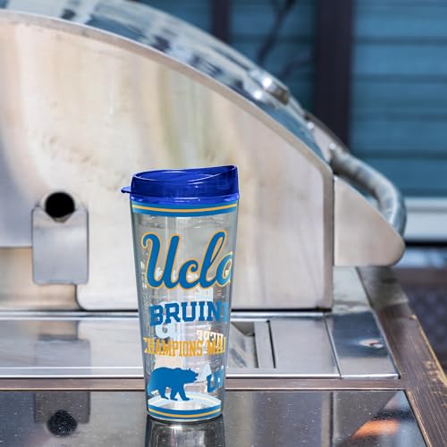 Image of Rico Industries NCAA College Double Wall Mayhem 16oz Or 20oz Tritan Tumbler W Lid