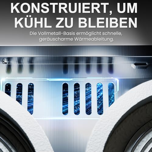 AURAKICH Glaskeramikkochfeld 4 Platten, Einbau-Kochplatte mit Abriebfeste Glaskeramik, 2 Jahre Garantie, 59cm, 6000W Touch, 9 Leistungsstufen, Timer 1-99 Min, Kindersicherung, für alle Töpfe