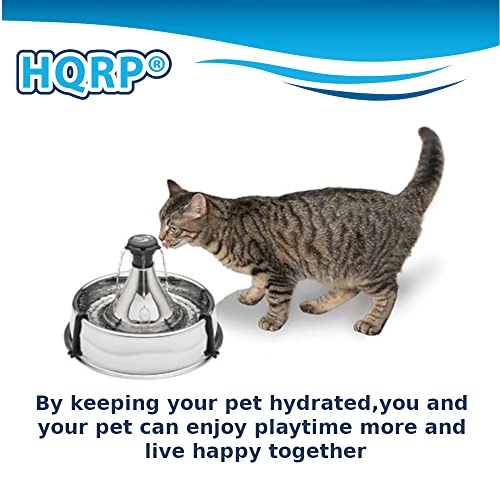 HQRP 2-Pack Foam Pre-Filter compatible con Drinkwell miniatura 4