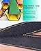 MHMTTXS Multi-Color Custom Pole Padding Square Crash Pad, 4-Sided Wrap Around Poles Protector for Basement Garage, 1