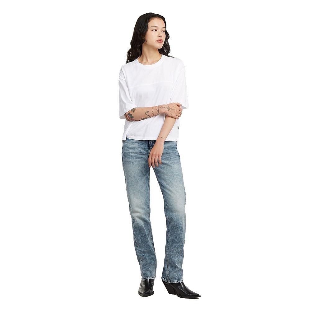 G-Star Damen Jeans Iggie Straight Wmn