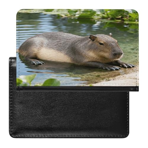 Capybaras �p�X�|�[�g�z���_�[ PU���U�[ �p�X�|�[�g�J�o�[�v���e�N�^�[ �N���W�b�g�J�[�h�X���b�g�t�� �h���g���x���E�H���b�g