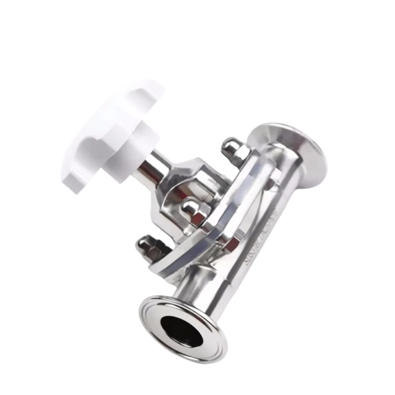 1 pcs Válvula de diafragma Tri-Clamp 38mm × Férula 50.5mm