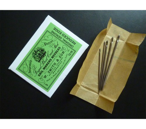 Wm. Smith & Son 5-pk of #13-19 Sailmakers' Needles