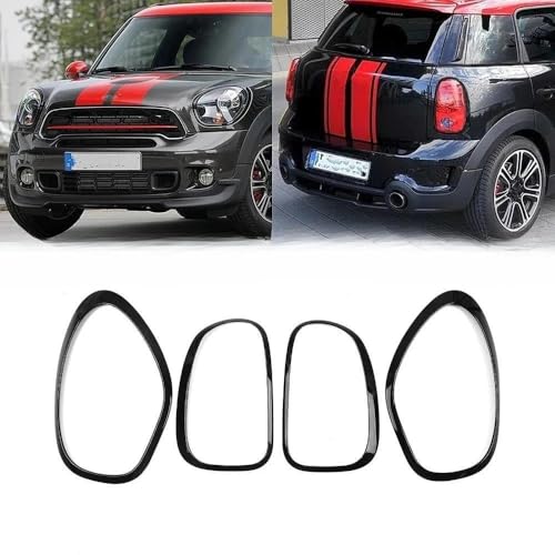 Feu arrière pour Mini Cooper R60 2011-2016 avec entourage de phare noir - 2