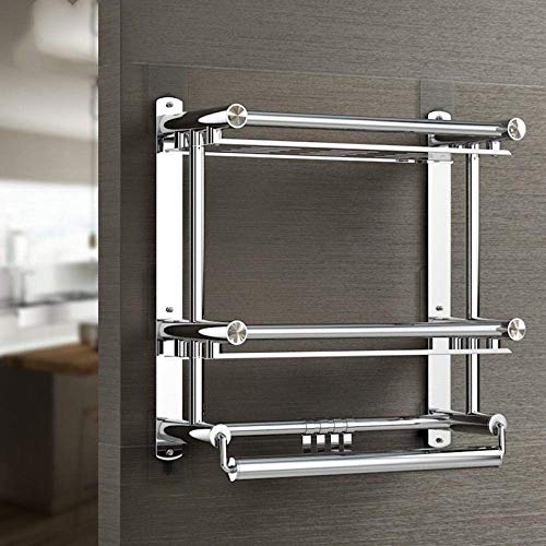 Étagère multifonctionnelle double couche en acier inoxydable durable