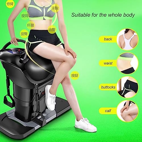 Máquina eléctrica para montar a caballo GAGALU, simulación 3D de equitación, 20 velocidades ajustables de vibración, equipo de fitness eléctrico para montar, gran pantalla LCD, manual en inglés miniatura 7