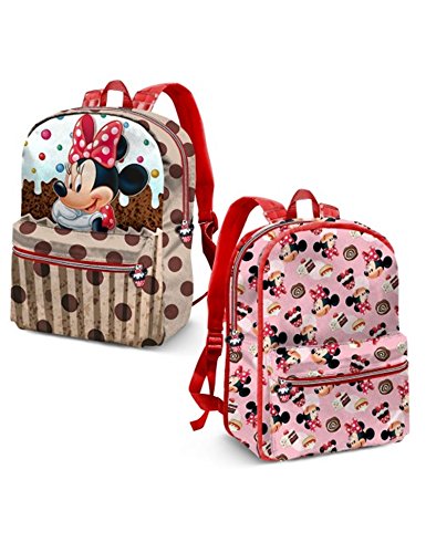 Karactermania Minnie Mouse Muffin Mochila Infantil  40 cm  Marrón