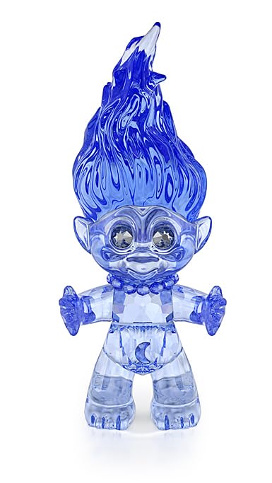 VIP価格【SWAROVSKI】スワロフスキー Good Luck Trolls Amazon.com: Swarovski Troll Blue : Clothing, Shoes & Jewelry