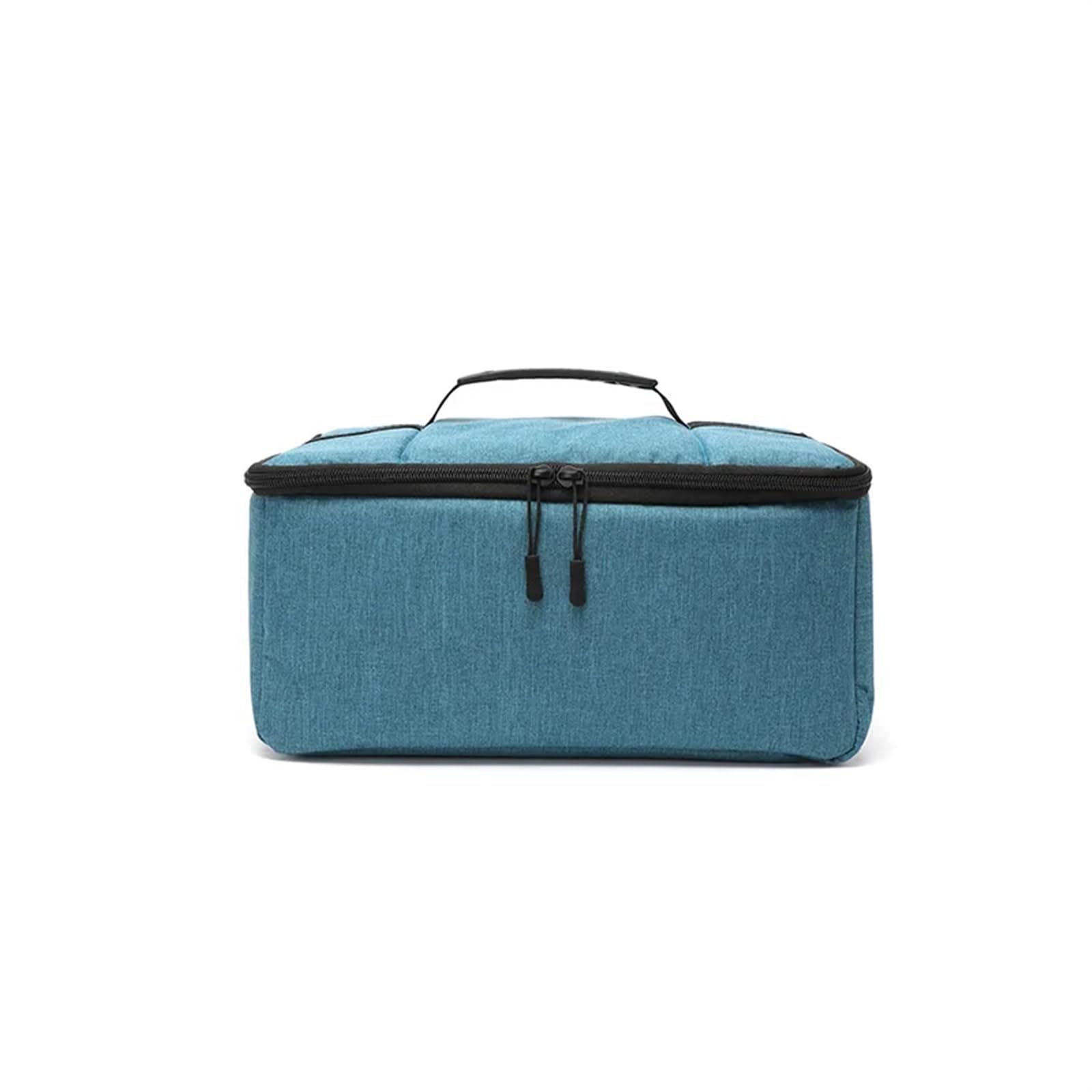 Njiezhao Blue Waterproof Camera Bag Oxford Insert Photography Organizer Removable Partition Dividers Storage Case Fit Dslr Camera Bag(Blue)