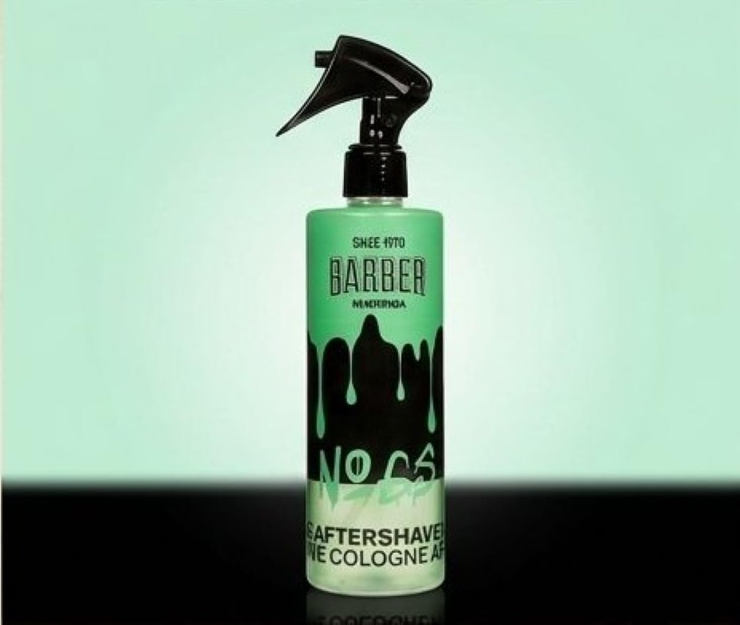 Barber Marmara Cologne Aftershave No.65 - Maschile Barber Cologne - Lavanda, Pelle & Patchouli - Aftershave, Body Spray, Hair Perfume - 400 ml