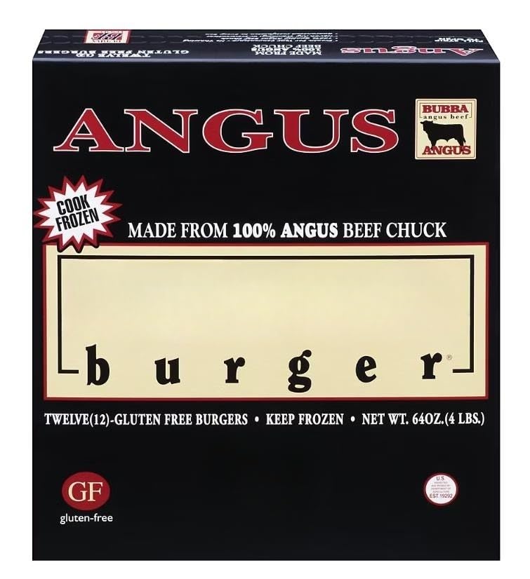 All-natural Angus beef burger is ready to cook and fully enjoy. Made with no fillers, it has all of the taste, texture and flavor that is sure to keep you and your family full and satisfied. 12 pk [ 64 oz , 4 lb ]
