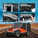 Waterproof Car Cover Compatible for Jeep Wrangler CJ,YJ, TJ & JK 2-Doors 1955-2024 All Weather 6 Layers Full Car Cover with Storage Bag