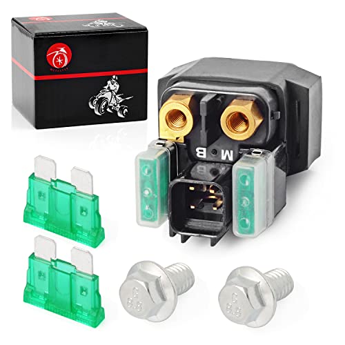 MOTO1988 Solenoid Starter Relay Compatible with Yamaha Grizzly 550 Grizzly