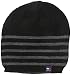 Tommy Hilfiger Men's Stripe Beanie, Black, One Size