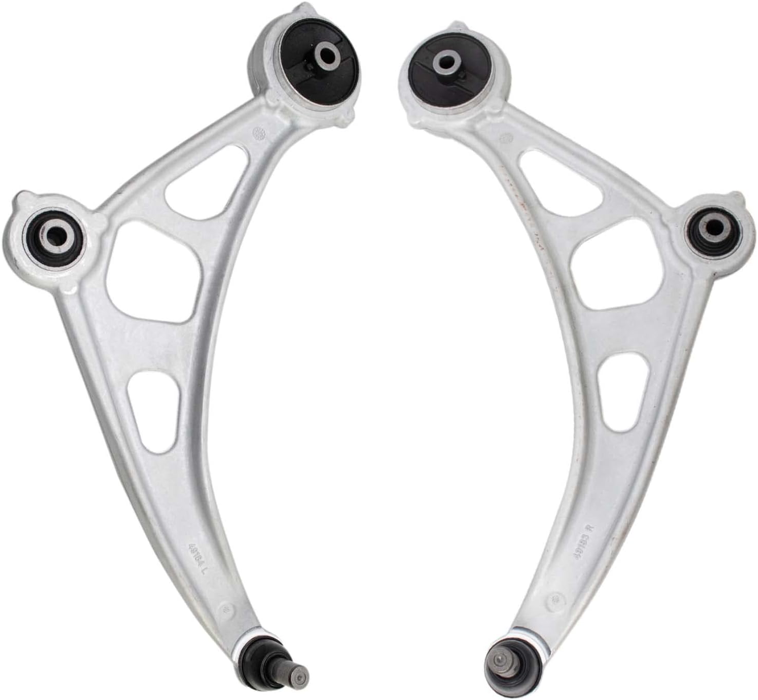 TRQ Front Lower Control Arm with Ball Joint Set for Nissan Murano 2015-2023