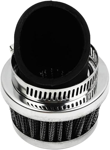 Miniatura 6 de Limpiador de filtro de aire de 1.378in, cuello curvo en ángulo de 45 grados, para 50 cc, 70 cc, 90 cc, 110 cc, 125 cc, PZ20 Z50 Cb100 C70 Cl100