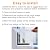 Window Insulation Kit Plastic 47'' x 63'' Winter Window Film Wrap Clear Weatherproofing Window Insulation Kits Winterizing Seal Kit with Adhesive Straps for Winter Keep Cold Out