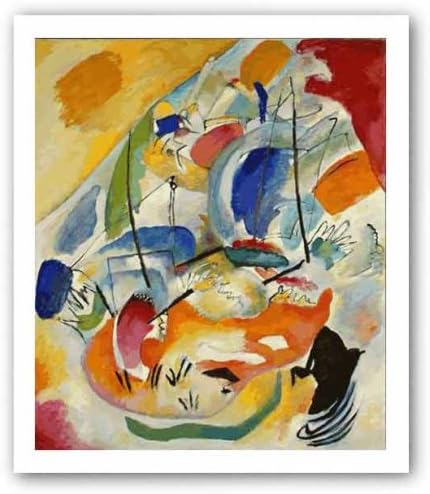 Improvisation 31 (Sea Battle) by Wassily Kandinsky 24"x20" Art Print Poster