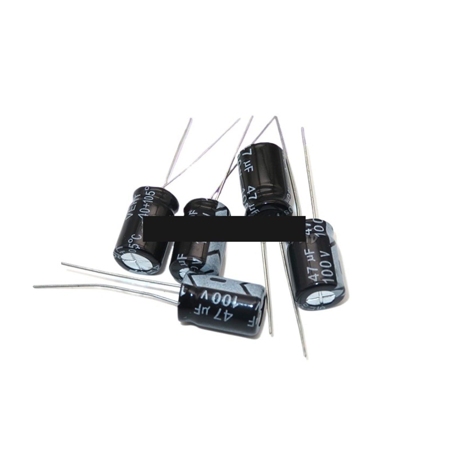 ICXLPMC 20PCS 100V47UF 8 * 12mm 47UF 100V 8 * 12 Electrolytic capacitor