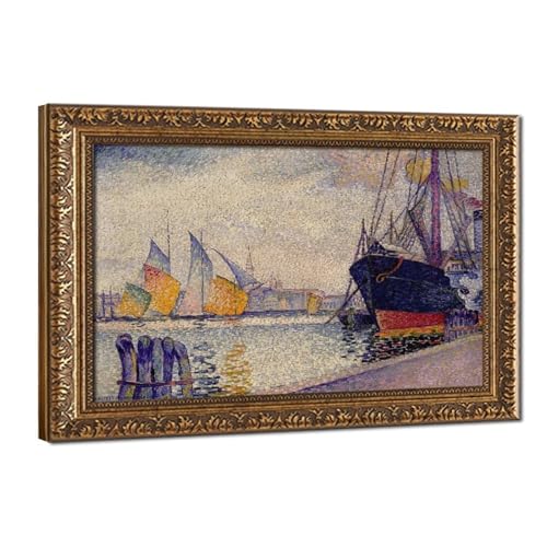 Impression sur toile Canal de la Guidecca Henri Edmond Cross 30x45 cm