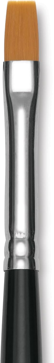 Utrecht Synthetic Sablette Brush - Long Handle, Bright, Size 6