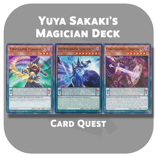 Generic Yu-Gi-Oh! ARC-V Yuya Sakaki Magician Pendulum Deck