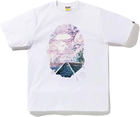 美品 エイプTシャツ M A BATHING APE(アベイシングエイプ) / Tシャツ/M/コットン/BLK