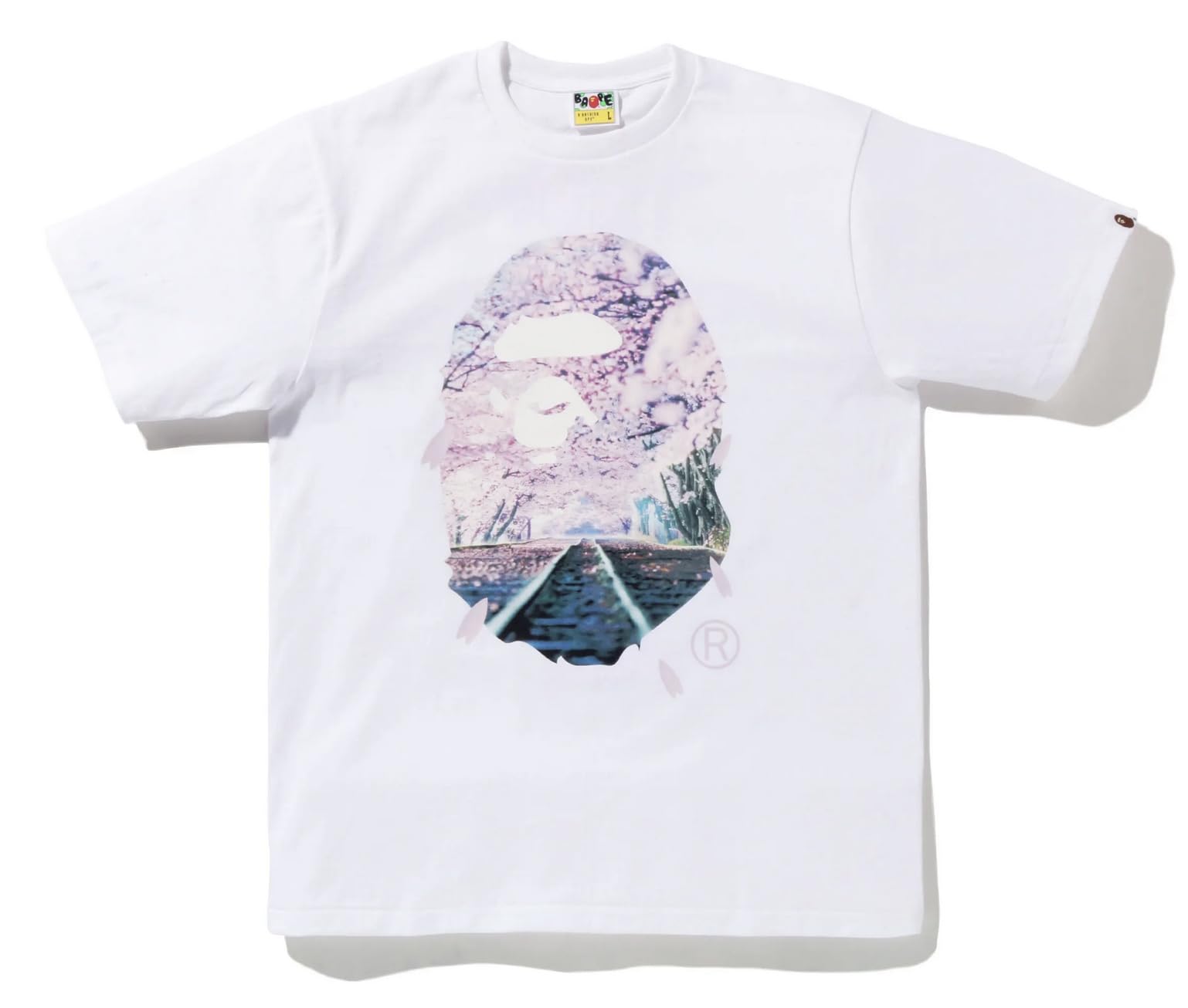 Amazon | BAPE SAKURA PHOTO APE HEAD TEE A BATHING APE アベイシング