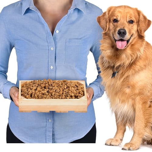 Trainingssnack für Hunde Wildschweinfleisch 1kg (ca. 1400 Stück) – Getreidefreie Trainingswürfel – Monoprotein Snack