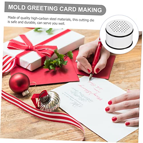 Abaodam 2 Peças Matriz de gravação de abelha molde de molde de estêncil de metal estênceis de modelo