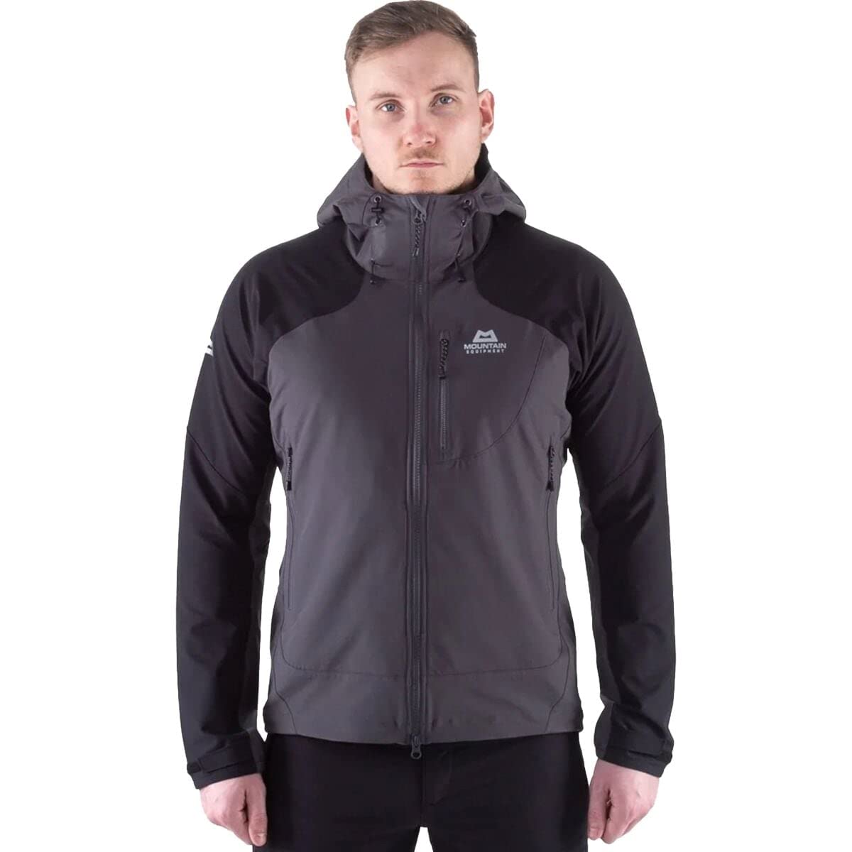 Mountain Equipment Men's Anvil Grey/Black Mountain Equipt Frontier Hooded Jacket: : : Extra Large
