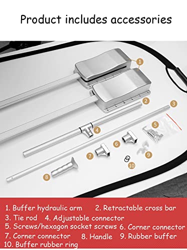 Tirez les vêtements de garde-robe suspendus rails de levage - 6