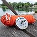 1000 lbs+ Fishing Magnet Bundle Pack - Includes 6mm 100ft High Strength Nylon Rope with Carabiner, Non-Slip Rubber Gloves & Super Strong Pulling Force Rare-Earth Magnet (Complete Kit)