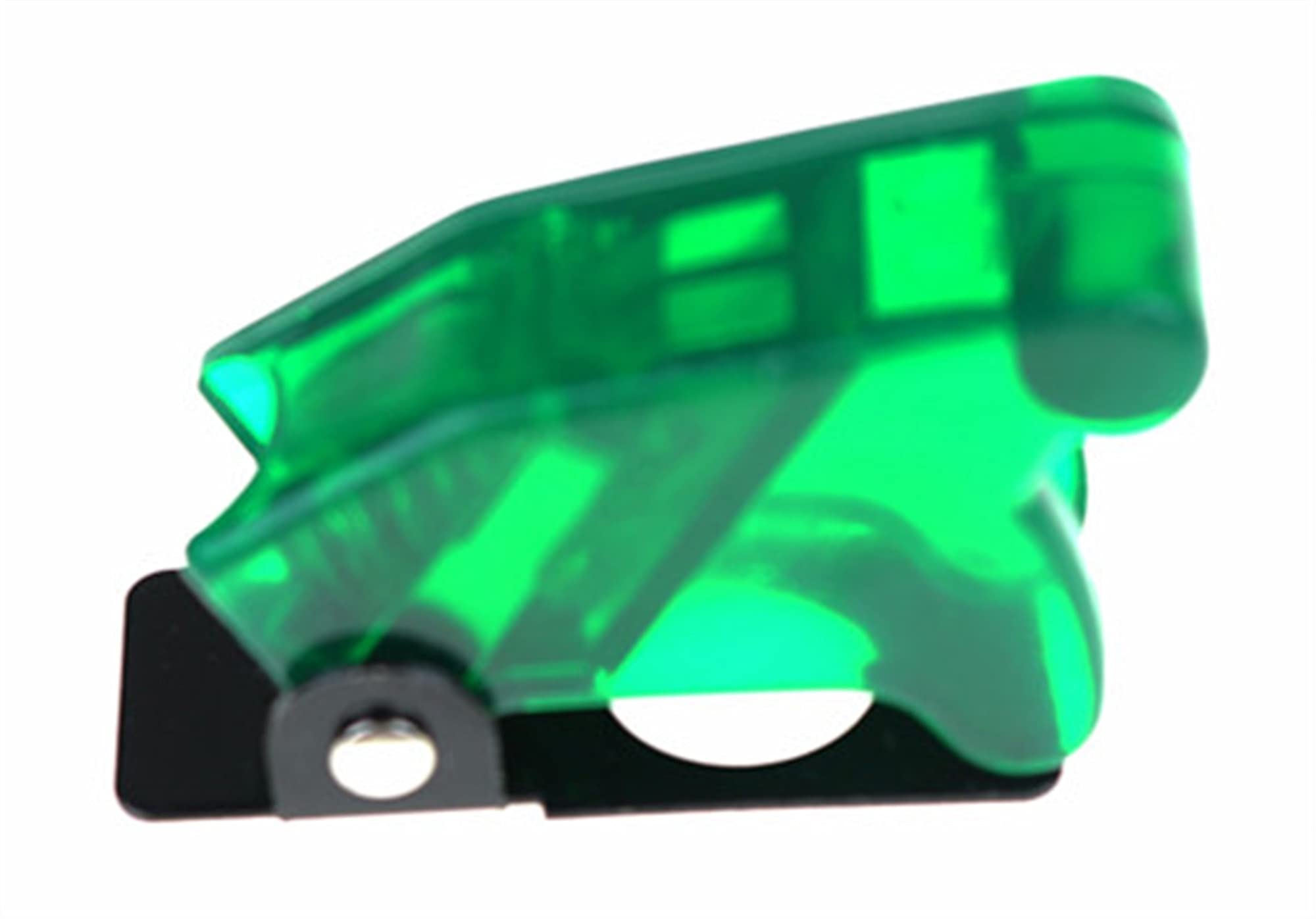 Interrupteur à bascule vert transparent pour tableau de bord auto - 8