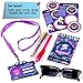 GirlZone Ultimate Secret Agent Writing Set, Exciting Spy Kit and Stationery for Girls with Spy Pen, Themed Stationery Paper and Fun Toys, Birthday, Easter Gifts for Kids