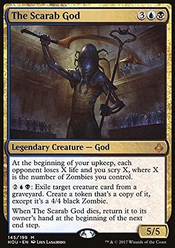 Magic: The Gathering Singles The Scarab God (145) Hour of Devastation HOU, Multicolor (HOU145)