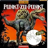  Punkt-zu-Punkt: Mit Zahlen von 1 bis 100 (T-Rex World): Punkt-zu-Punkt Malblock mit 32 Motiven für Kinder ab 5 Jahren