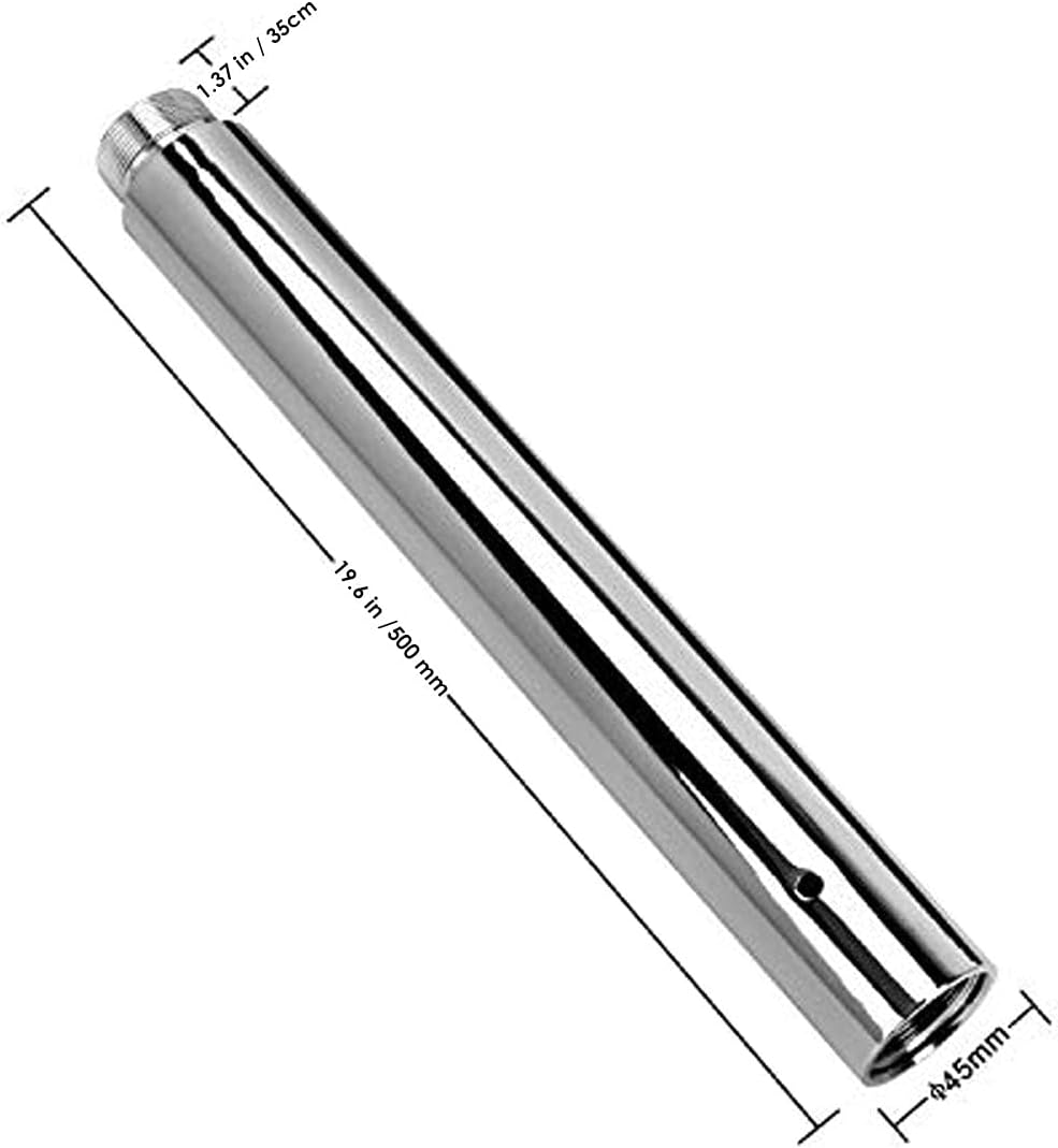 Pole Dance Pole Extension Pole 500 mm/19.6 in Dance Pole Extension Replacement, Chrome Steel : Sports & Outdoors