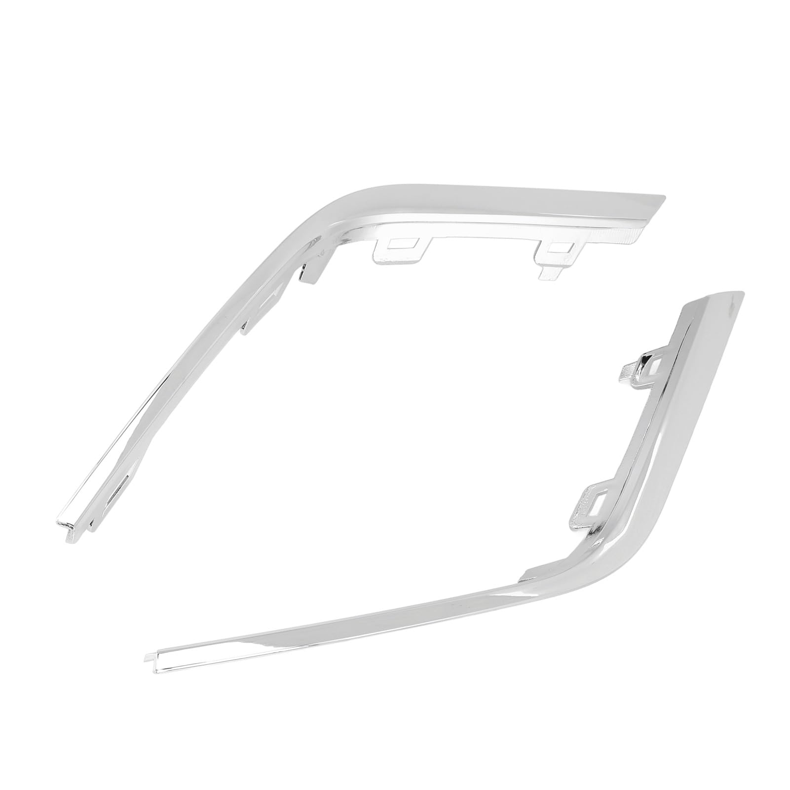Garnitures Chromées D'antibrouillard, Garniture de Moulage de Grille de Pare-chocs Avant pour IV Facelift 2016-2019, Matériau ABS avec Traitement de Chromage,