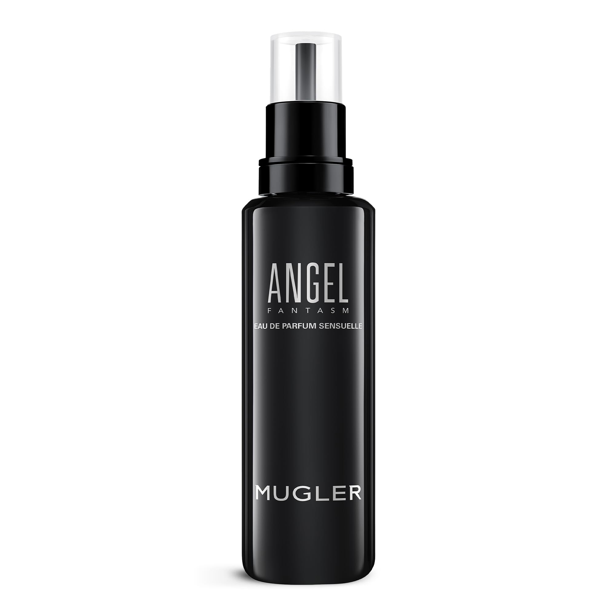 MUGLER Angel Fantasm Eau de Parfum, Damen-Parfum, Fruchtiger Gourmand-Duft mit Noten aus Amber, Kokosnuss und Ananas, Lebendig und sinnlich, Nachfüllbar