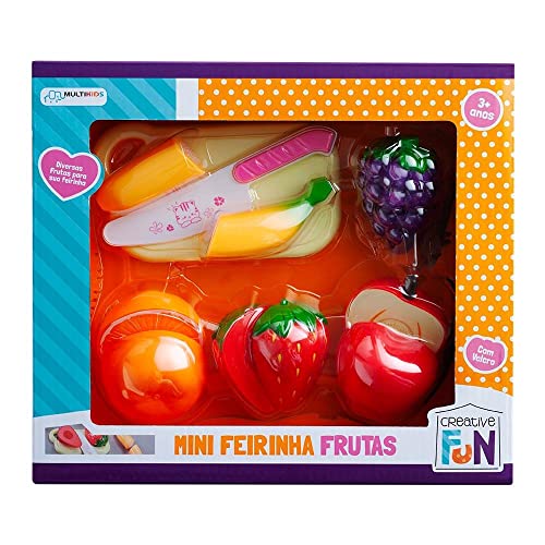 Brinquedo de Casinha Mini Feirinha Frutas Multikids - Br1111