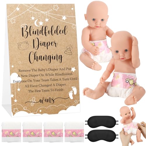 Lineshading Baby Shower Game Supplies