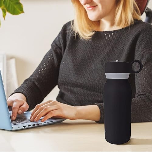 Miniatura 2 de Built Botella en cascada de 32oz con tapa de pajita de boca ancha y filtro negro