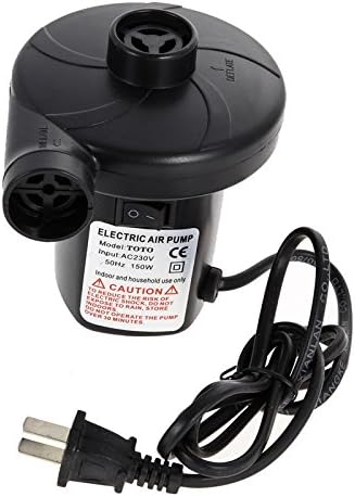 Amazon.com: Ac 220V Electric Air Pump Inflate Deflate Toys Air Bed ...