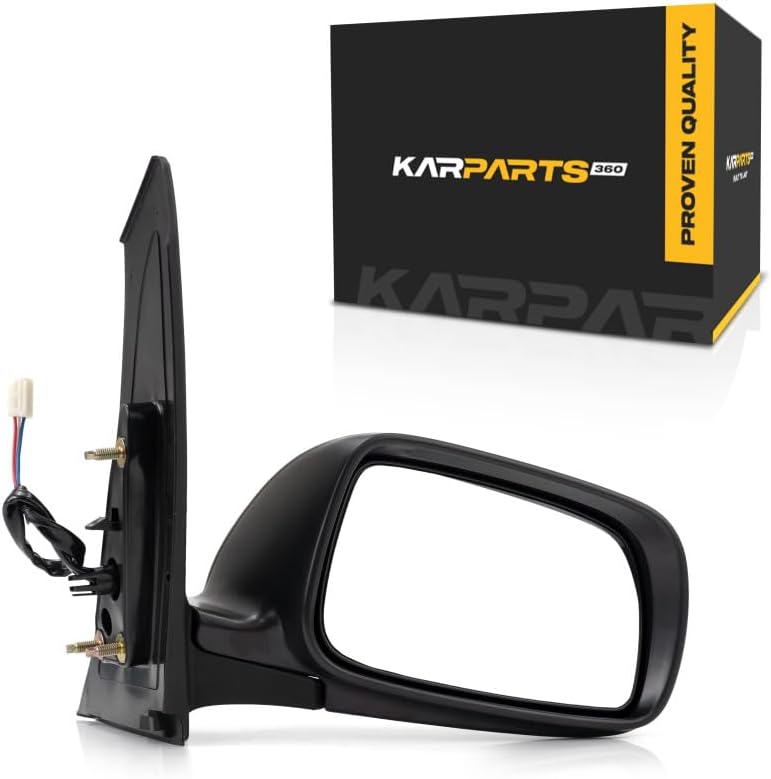 For Toyota Prius 2008 2009 Door Mirror Passenger Side | Power | Non-Heated | Paint to Match | Replacement For 8791047250, 87915-68010-C1 | TO1321255