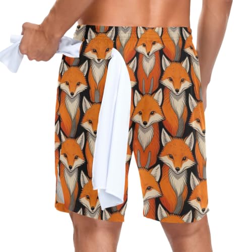 Short de sport 2 couches en maille pour le running et fitness