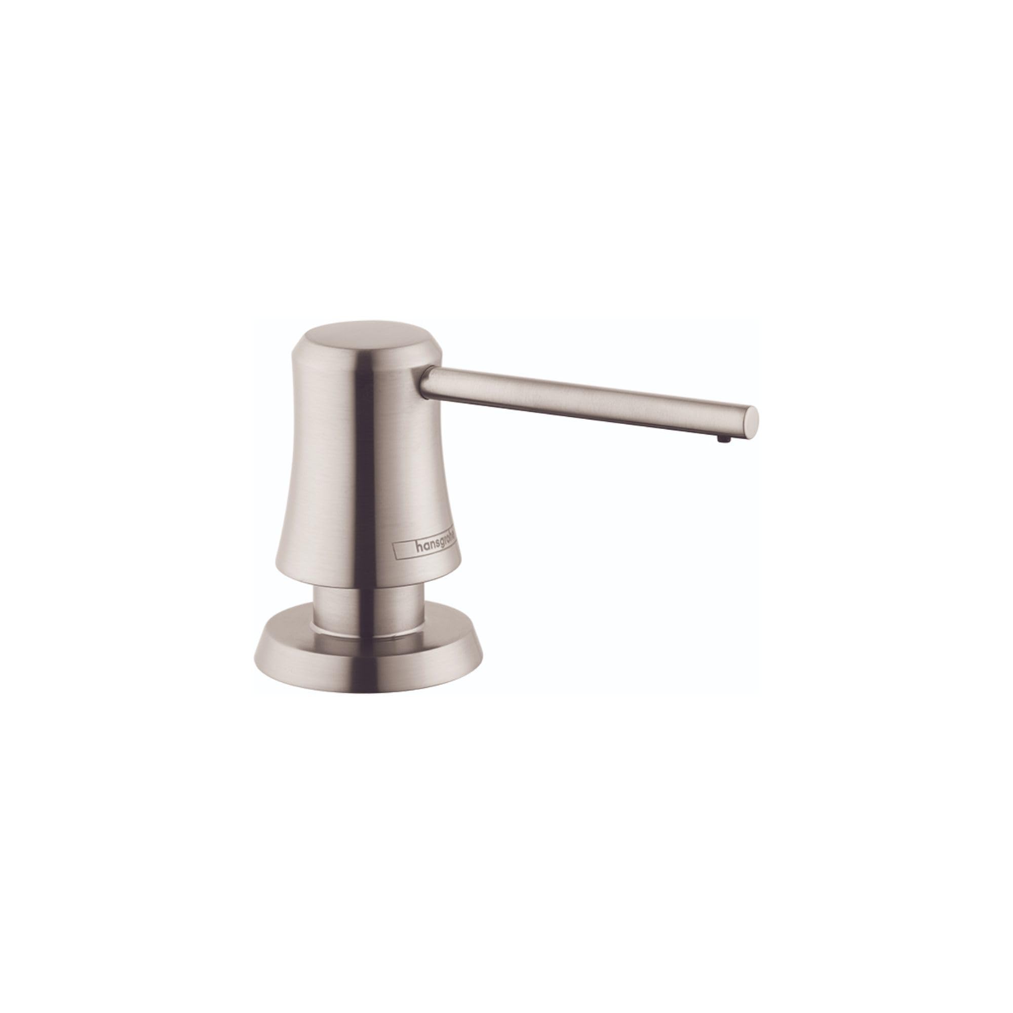 4796800 Joleena Soap Dispenser in Steel Optic, 3-Inches Tall